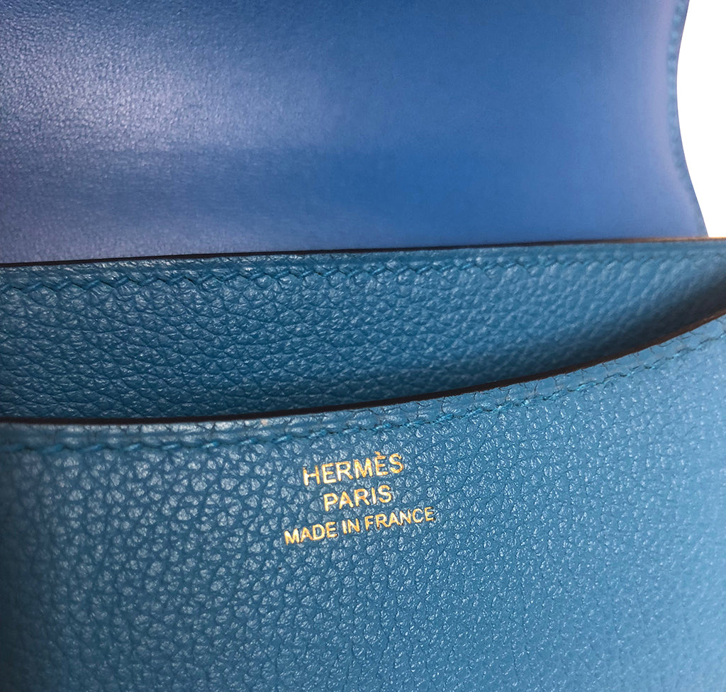 Hermès Constance Mini Blue Zanzibar Epsom GHW、mySite、garminoutage.com