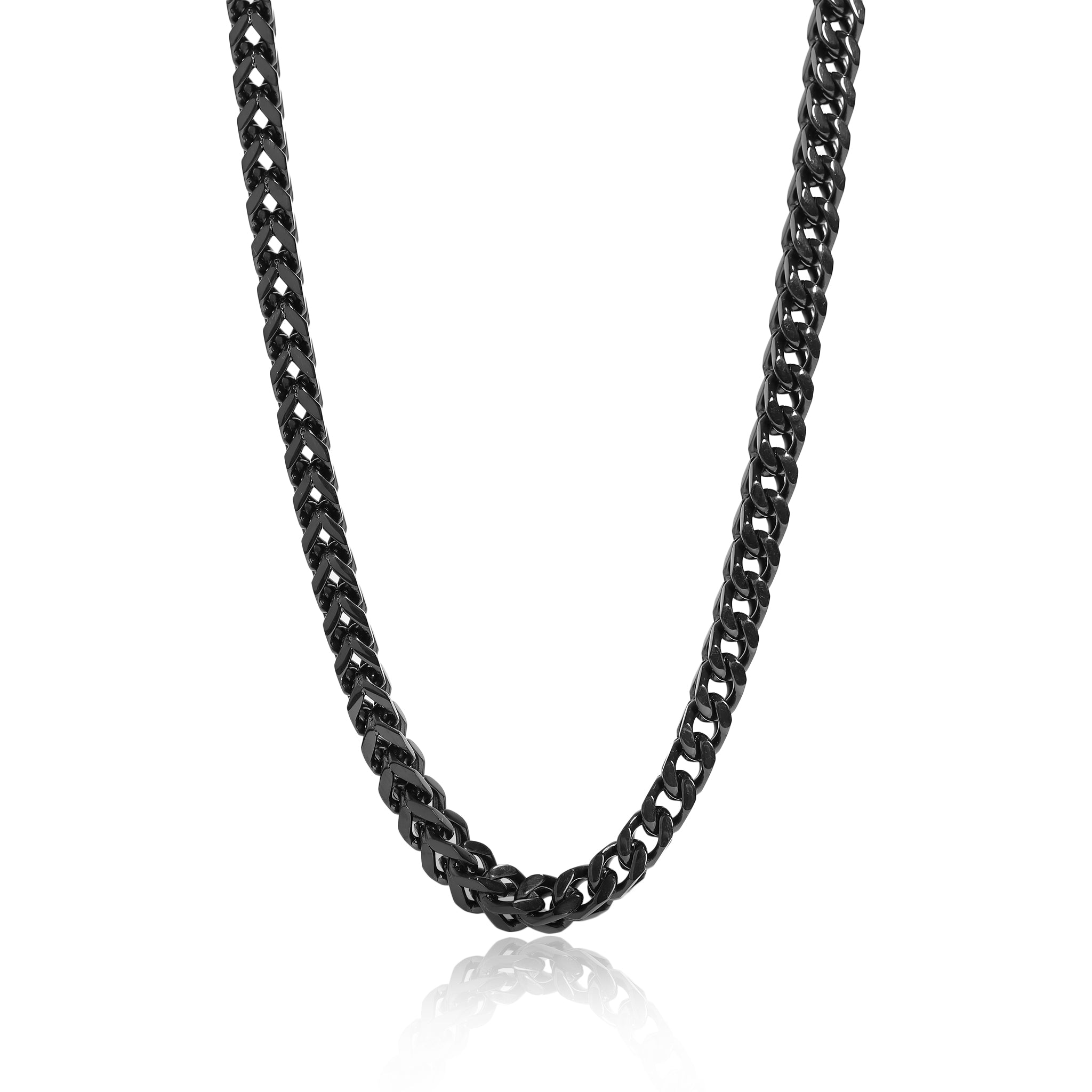 Stainless Steel Franco Wheat Chain Necklace / CHN9800、mySite、dreamappss
