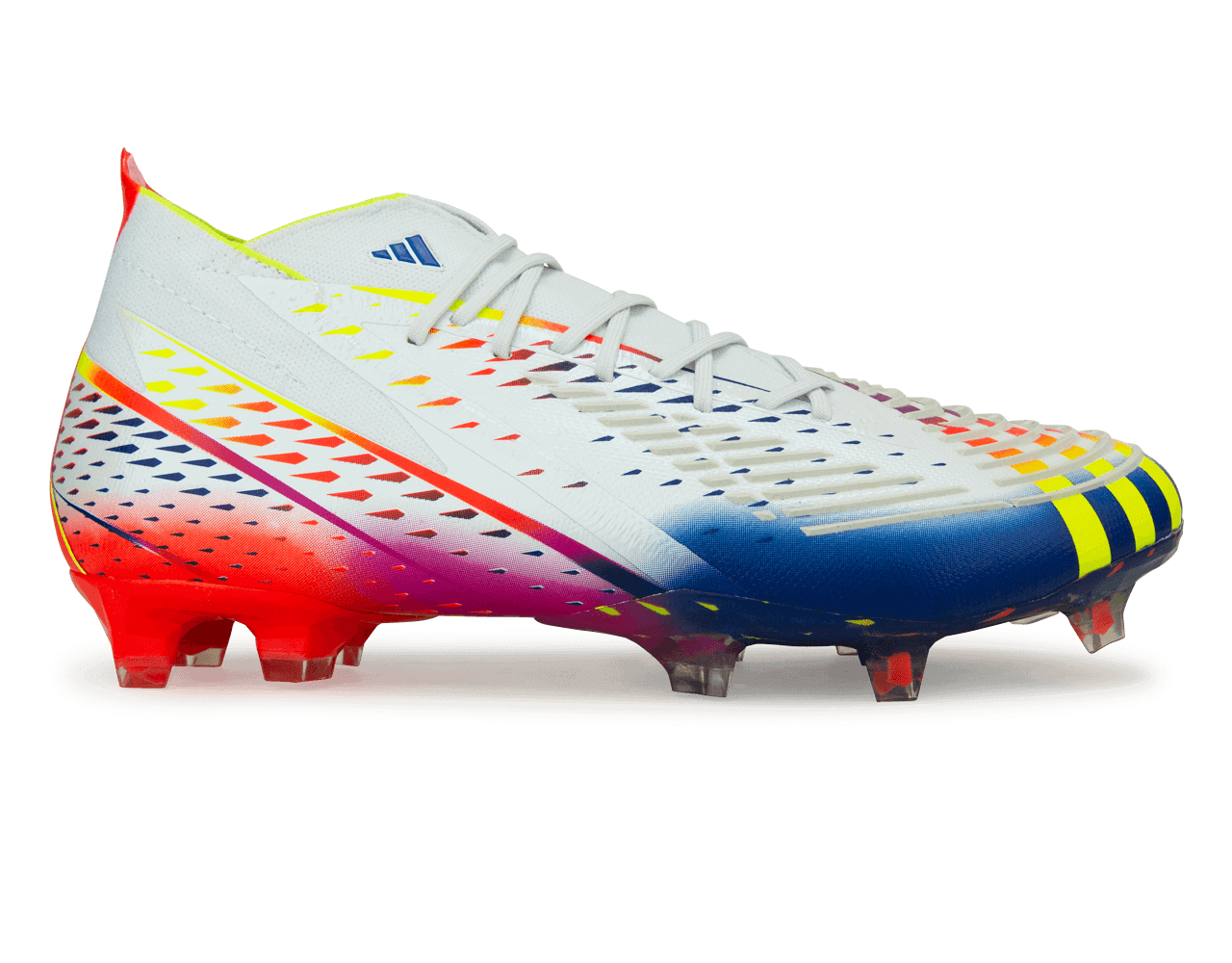 adidas Men's Predator Edge.1 FG White/Blue、mySite、bottomscart