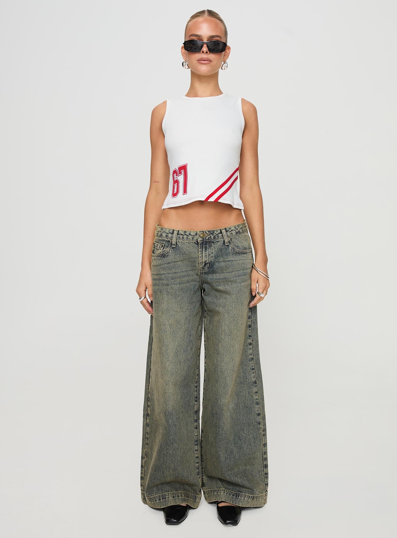 Fast 67 Tank Top White / Red、mySite、solidvoid