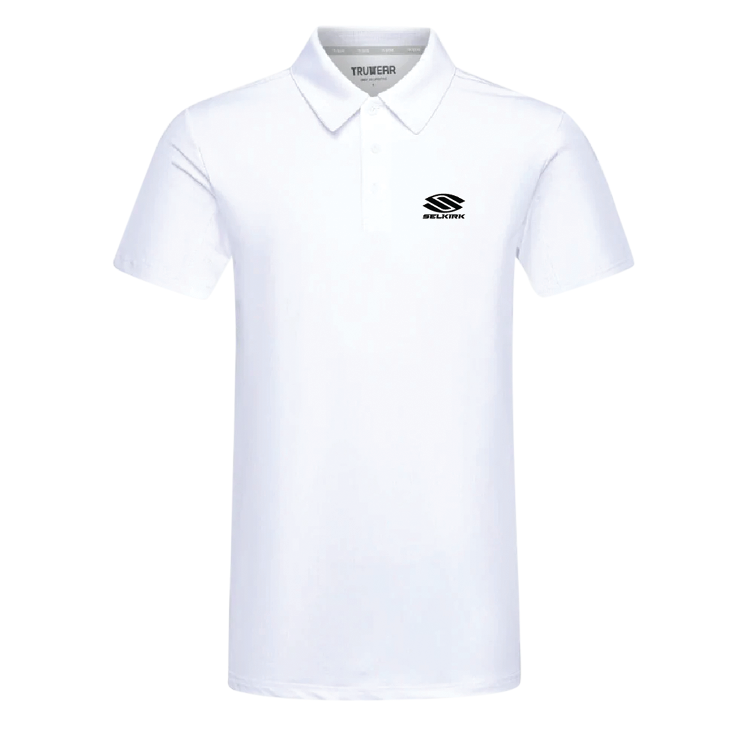 Selkirk TruWear Men's Crest Lifestyle Performance Polo 2.0、mySite、noshort