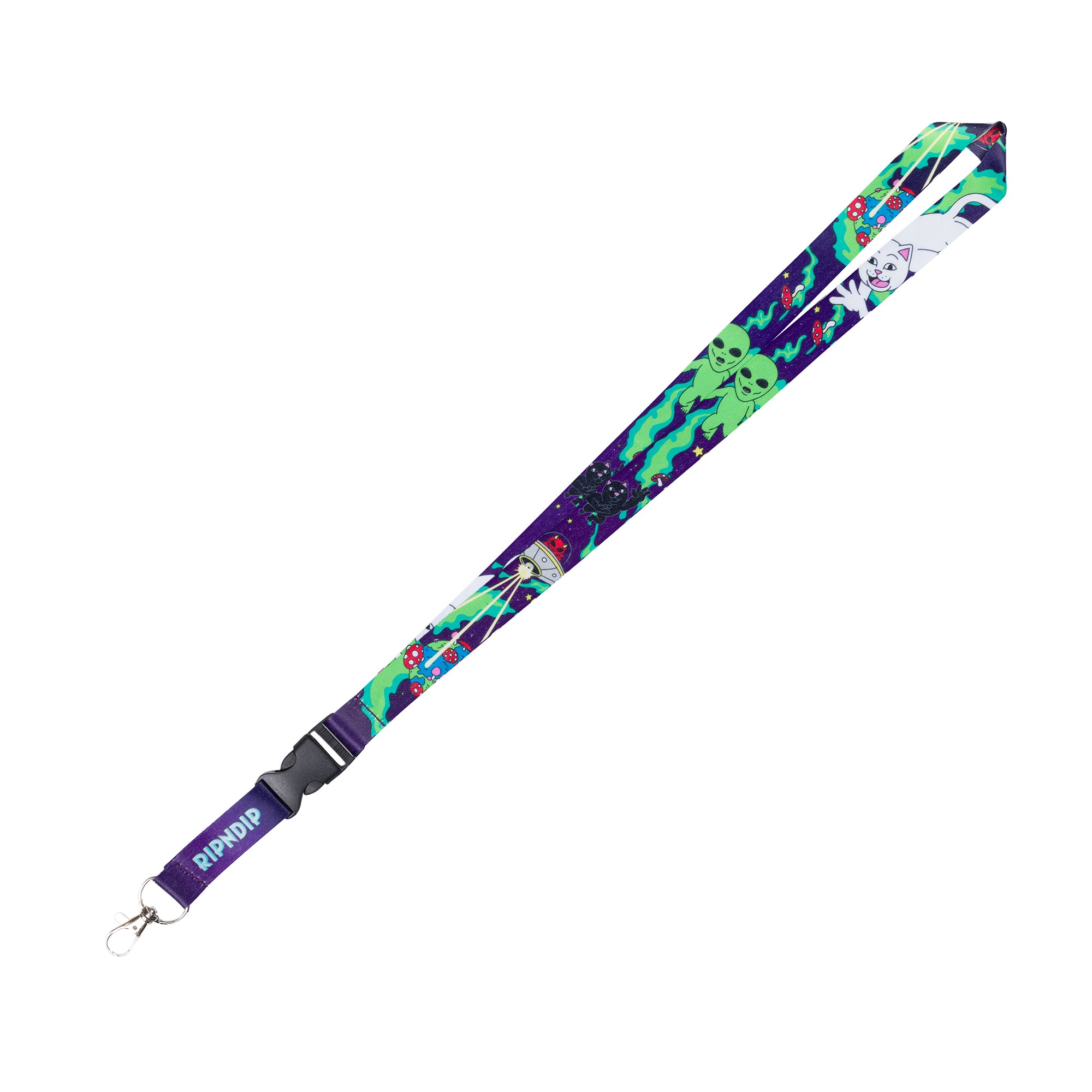  4th Dimension Lanyard (Black)、mySite、merchandisen