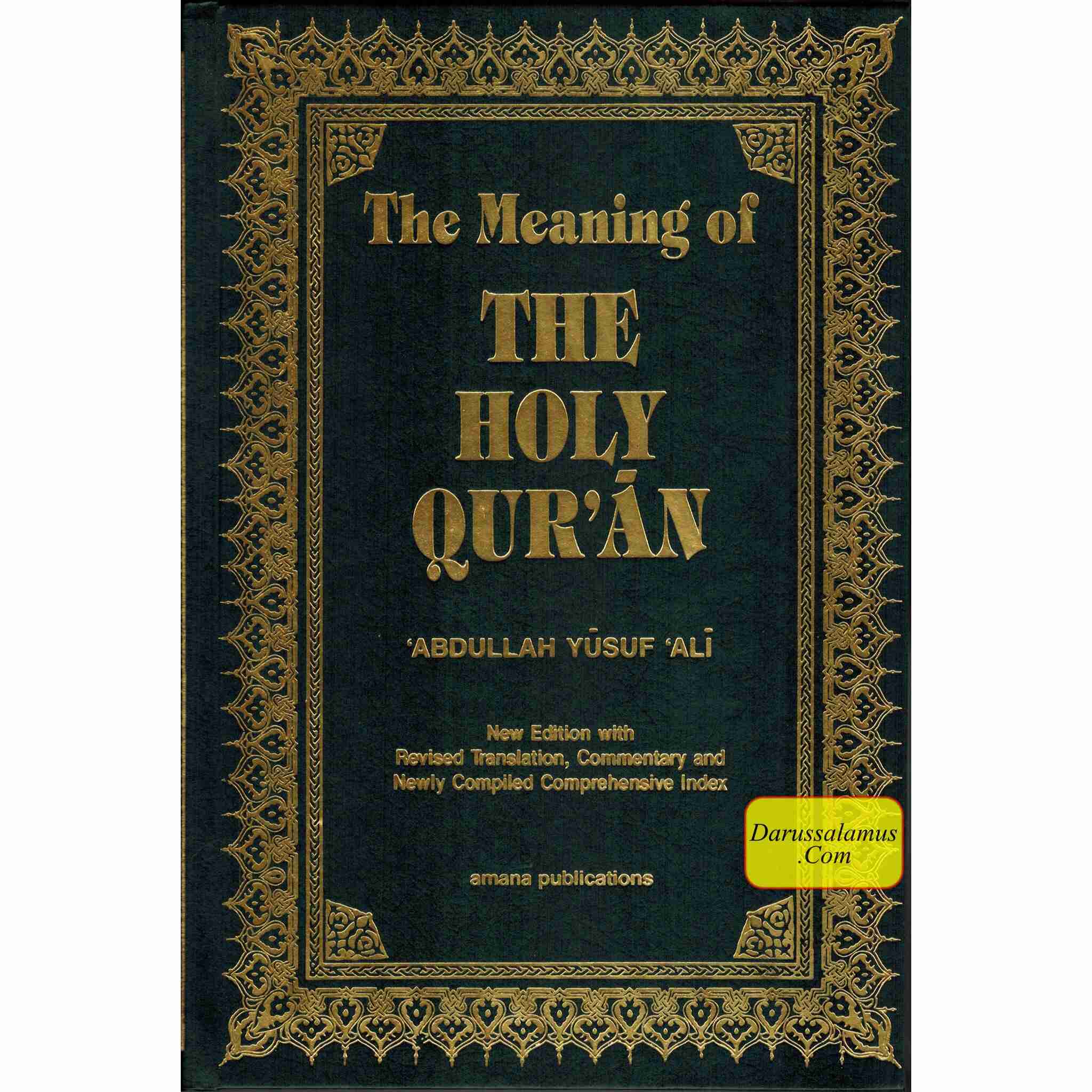 The Meaning of The Holy Qur'an English/Arabic: New Edition with Arabic Text and Revised Translation, Commentary by Abdullah Yusuf Ali、mySite、topwebapps