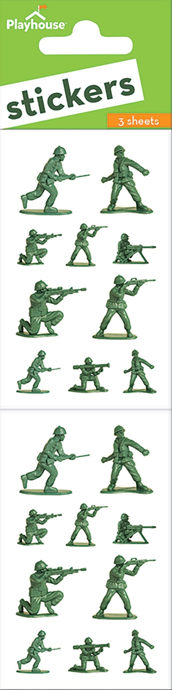  Stickers For Kids - Army Men Pack、mySite、ghnorth