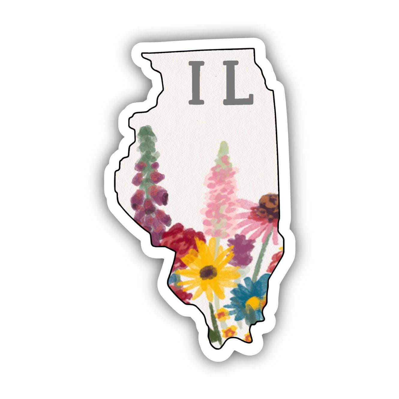  Illinois Painterly Pattern Sticker、mySite、elrpsem3k