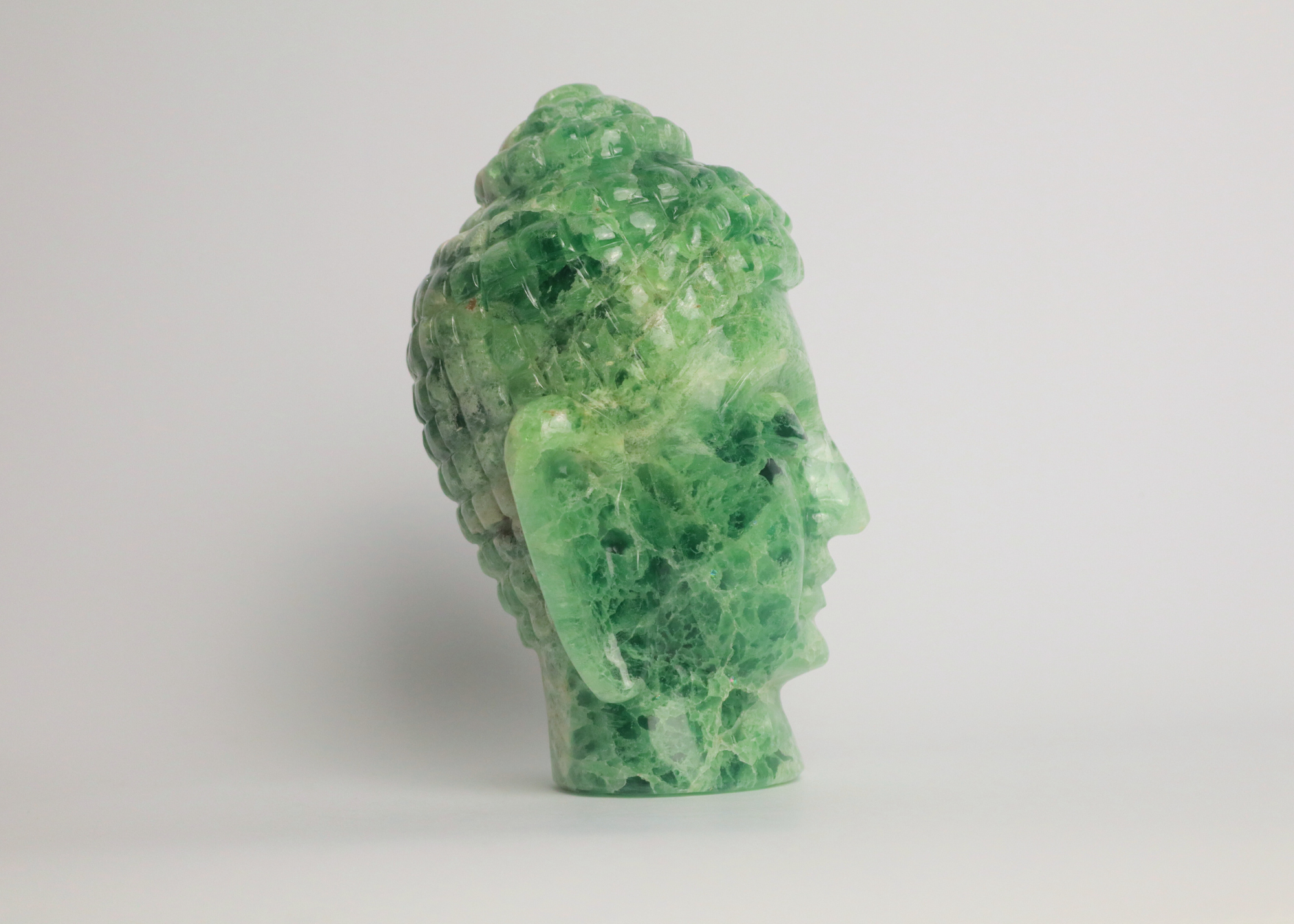 Buddha Head - Rainbow Fluorite (18cm)、mySite、topwebapps