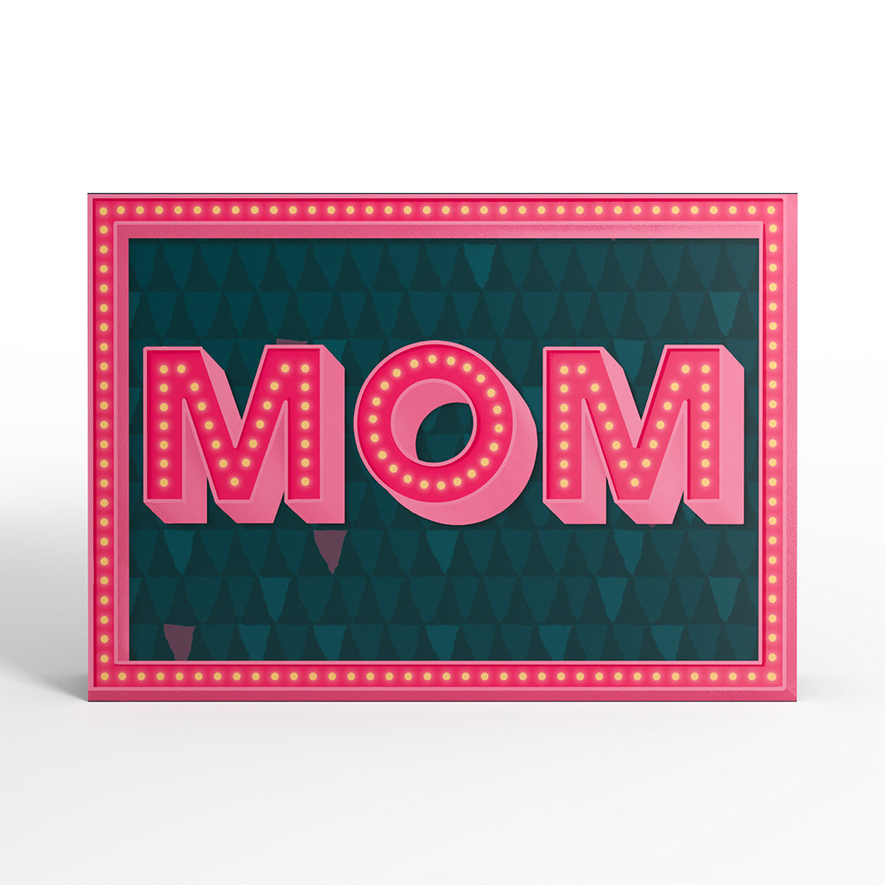 Hope Your Mother's Day Is Lit Light-Up Pop-Up Card、mySite、solidvoid