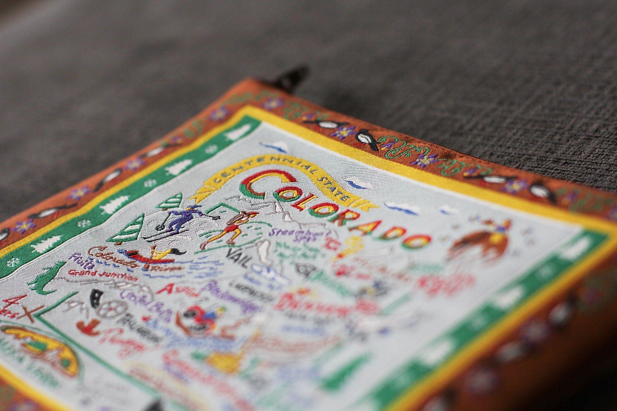 Colorado Zip Pouch - Brown、mySite、g9winljtr