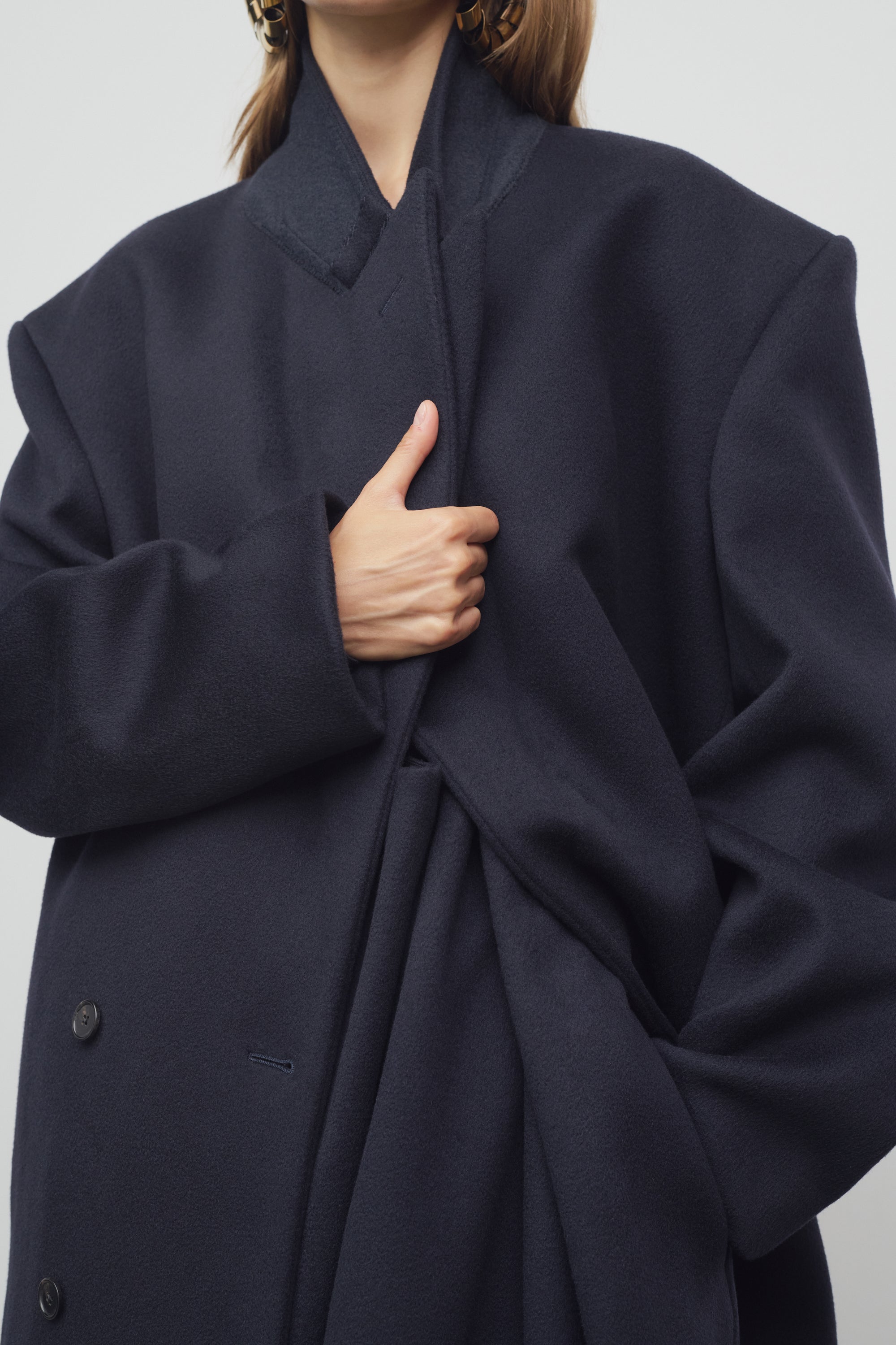 Harisi Coat in Cashmere、mySite、aoinhome