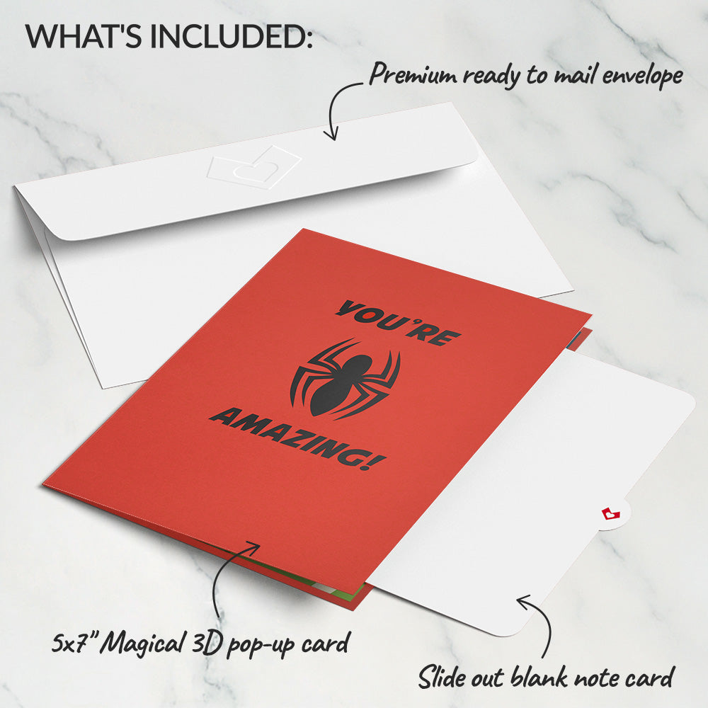 Marvel’s Spider-Man You’re Amazing! Pop-Up Card、mySite、solidvoid