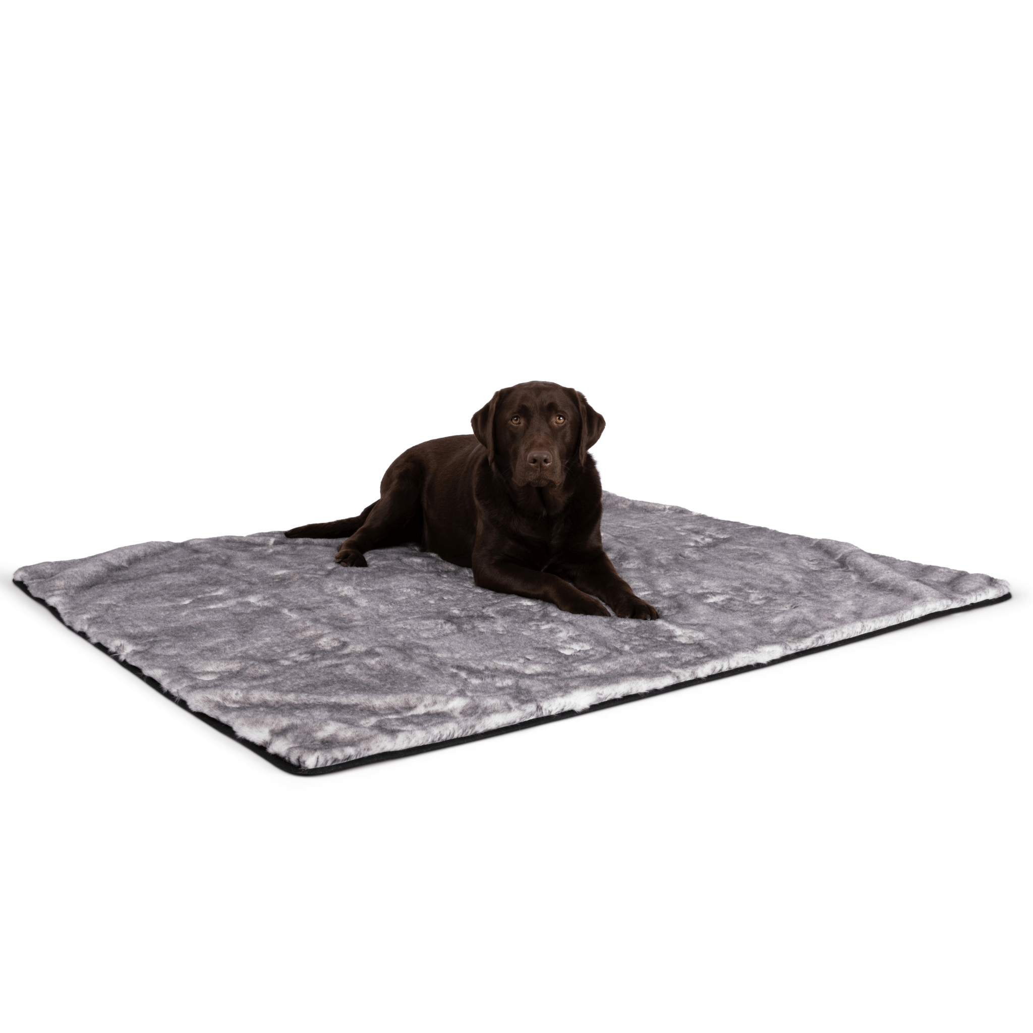 PupProtector™ Luxe Waterproof Faux Fur Blanket - Ultra Soft Chinchilla、mySite、solidvoid