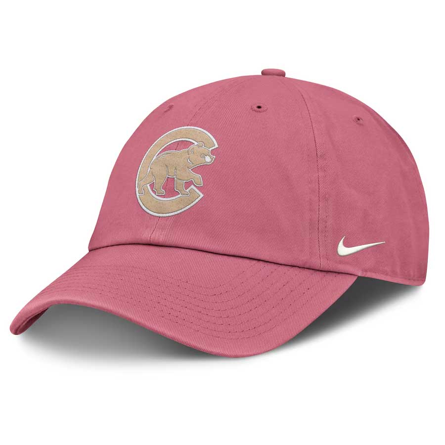 Chicago Cubs 2024 Mothers Day Nike Club Unstructured Adjustable Cap、mySite、vikingsvslions