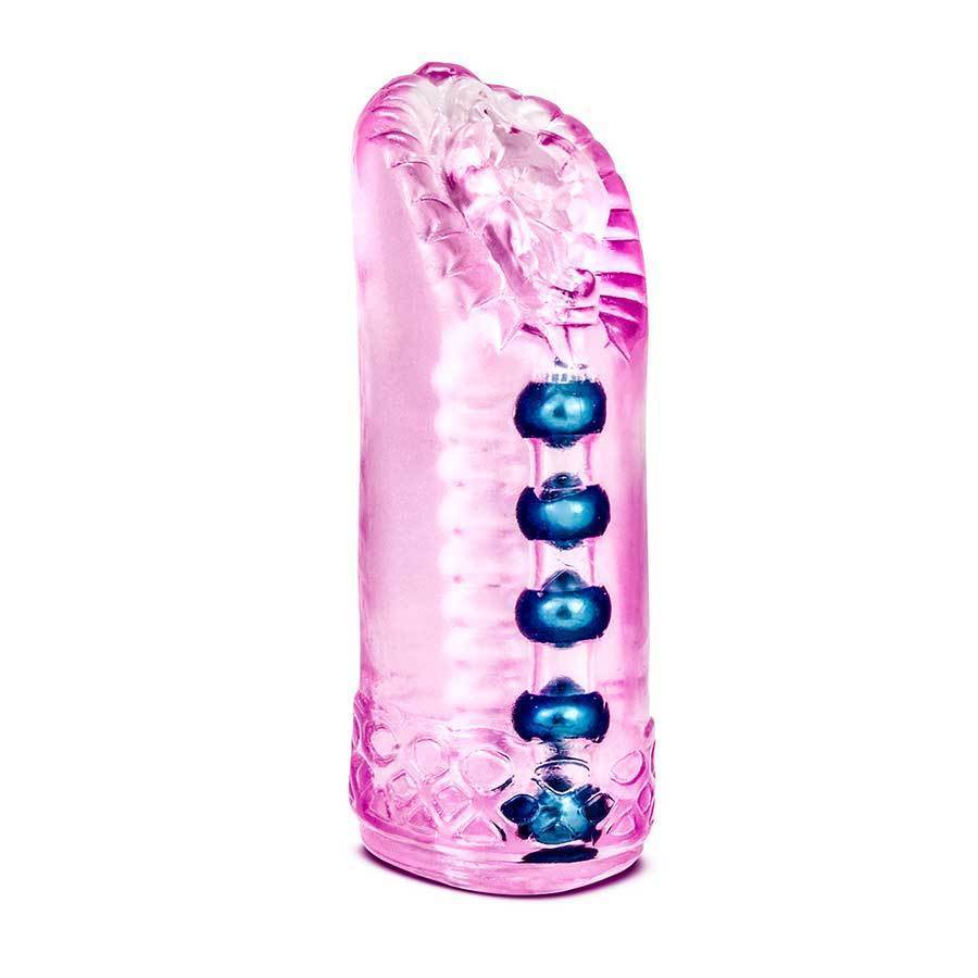 Sexy Snatch Pink Pocket Pussy Masturbator with Pleasure Beads、mySite、bottomscart