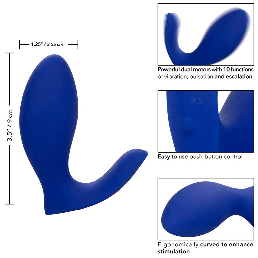 Admiral Blue Prostate Rimming Probe & Prostate Massager、mySite、bottomscart