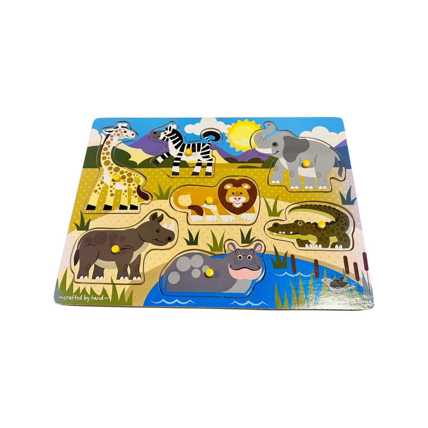 Melissa & Doug Board Game & Puzzle O/S、mySite、g9winljtr