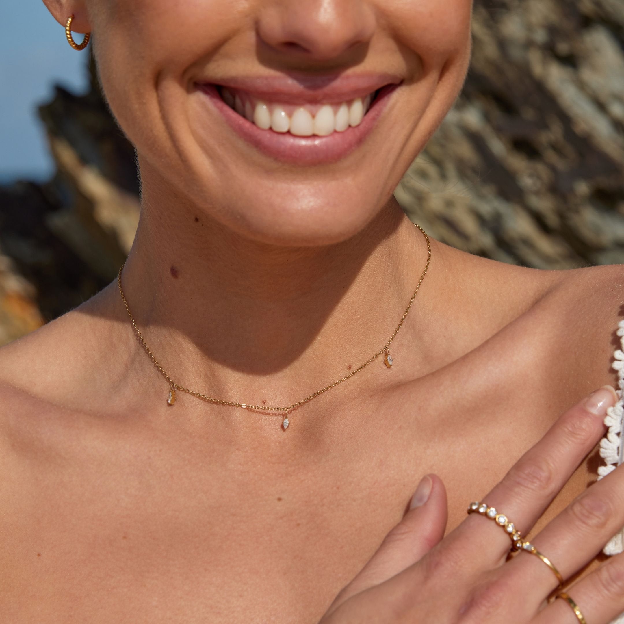 Triple Diamonds Choker、mySite、hinf8tx79