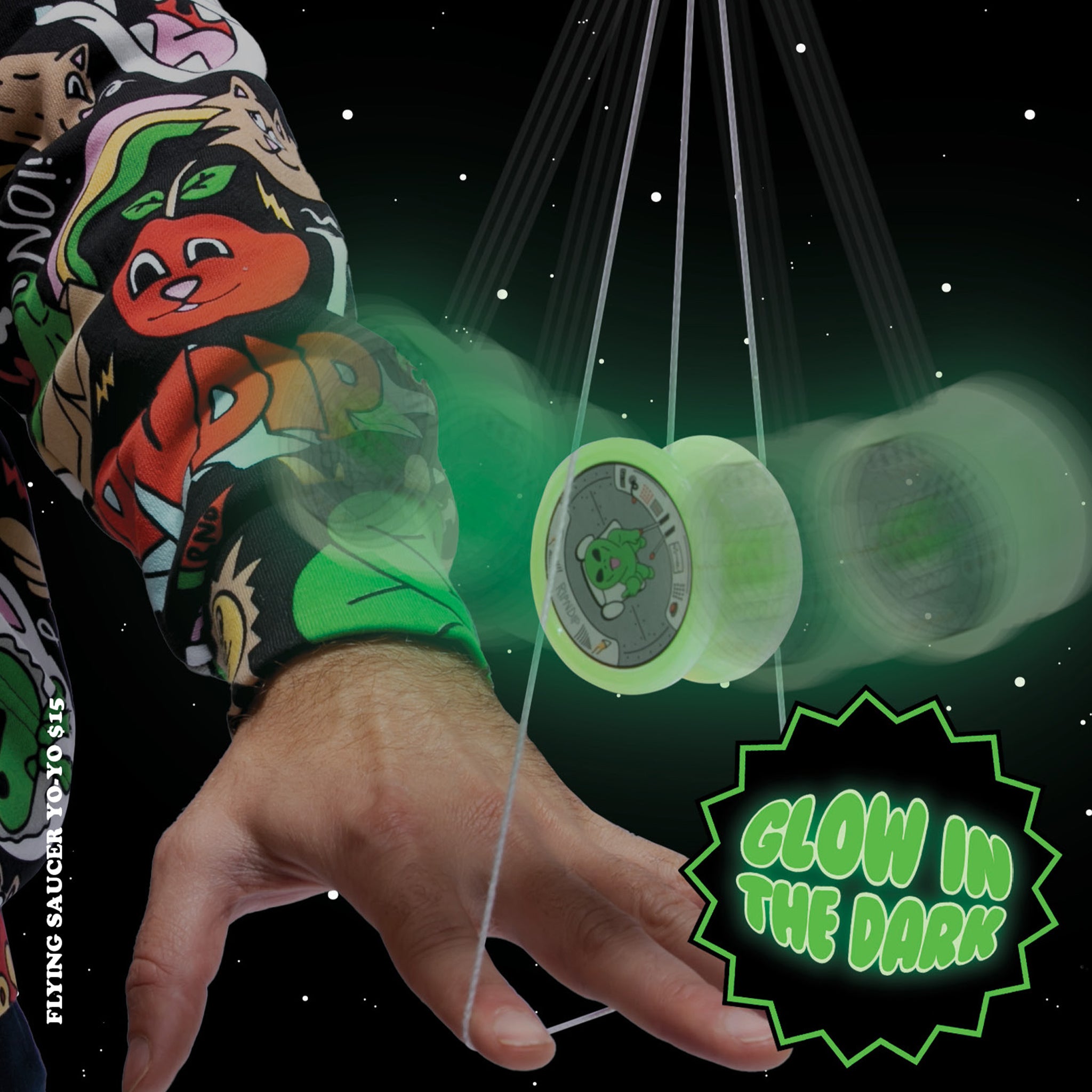  Flying Saucer Yo-Yo (Green)、mySite、merchandisen