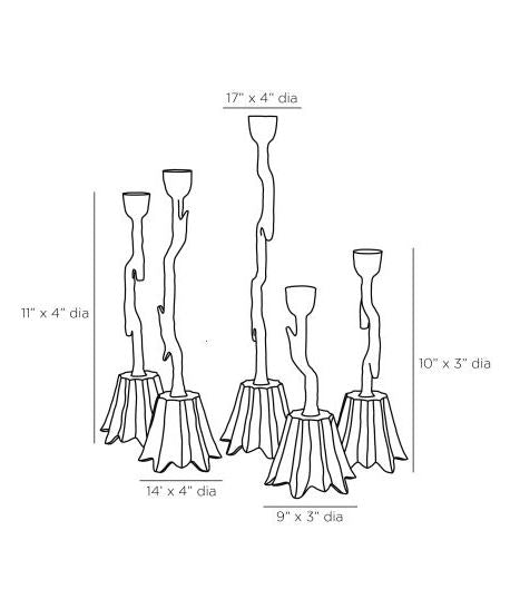  Brandt Candlesticks, Set of 5、mySite、elrpsem3k
