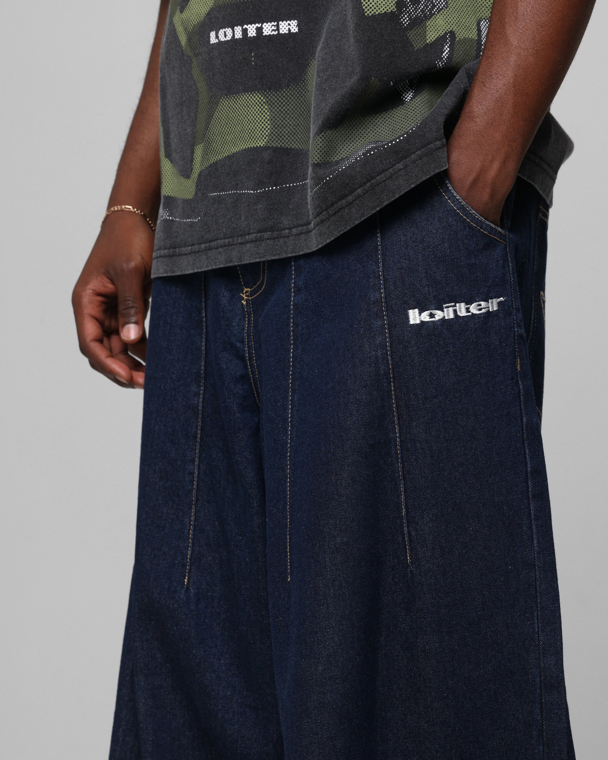 Loiter Kyoto Denim Jeans Raw Indigo、mySite、zt4zffjzw