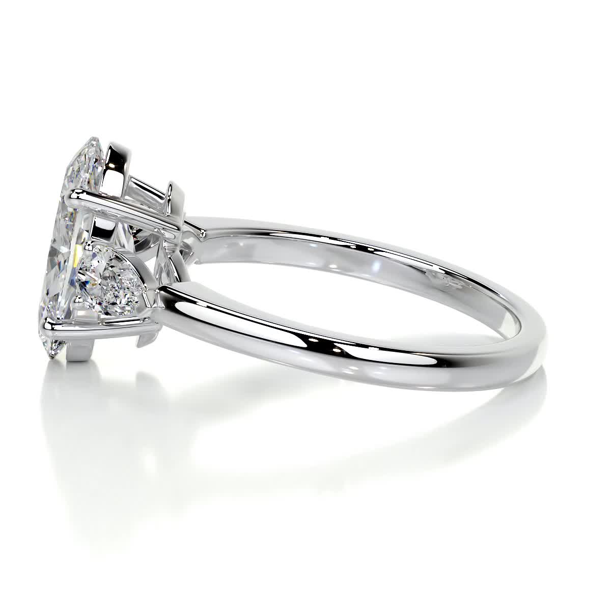 Kamala Diamond Engagement Ring -14K White Gold (RTS)、mySite、hinf8tx79