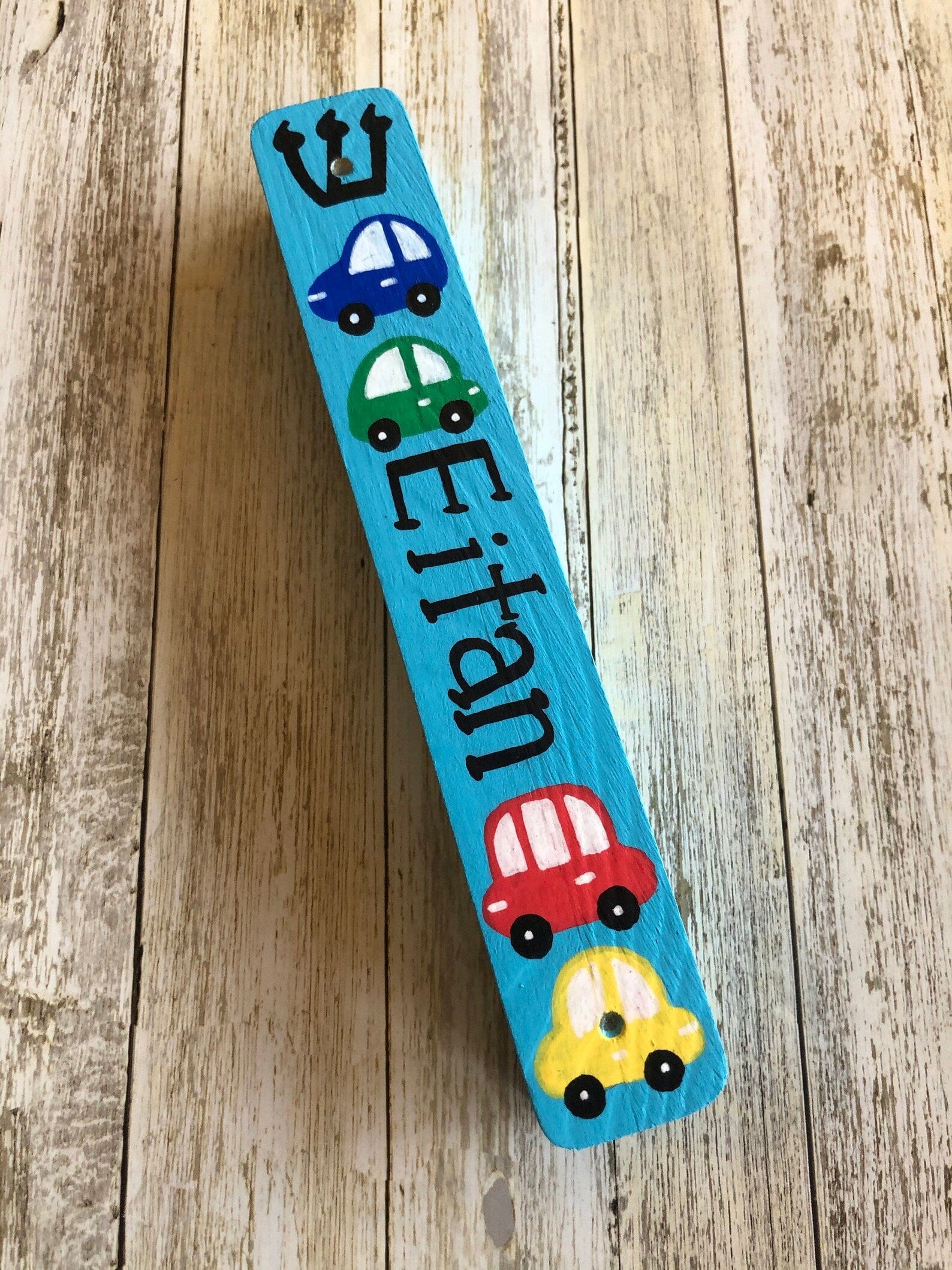Personalized Car Mezuzah - Sky Blue、mySite、topwebapps