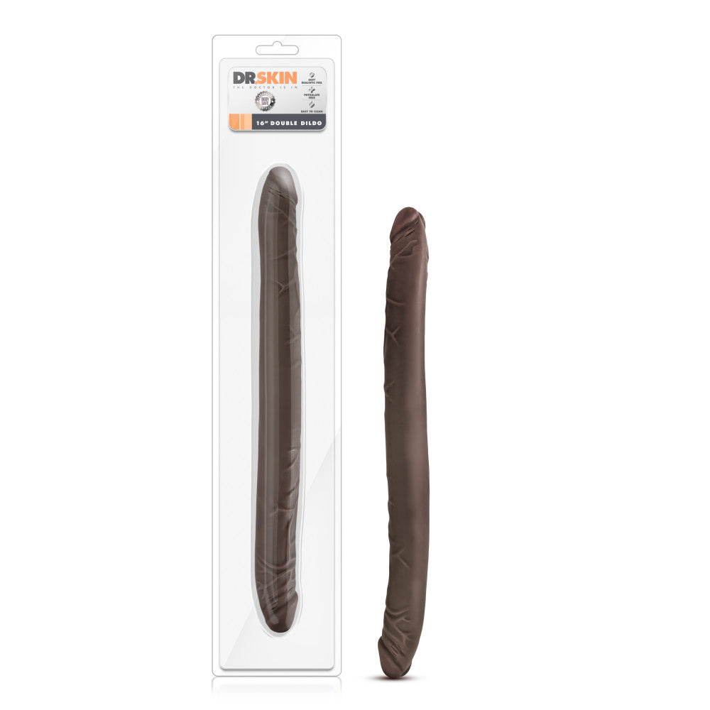 Dr. Skin By Blush® | Chocolate 16-Inch Long Dildo、mySite、bottomscart