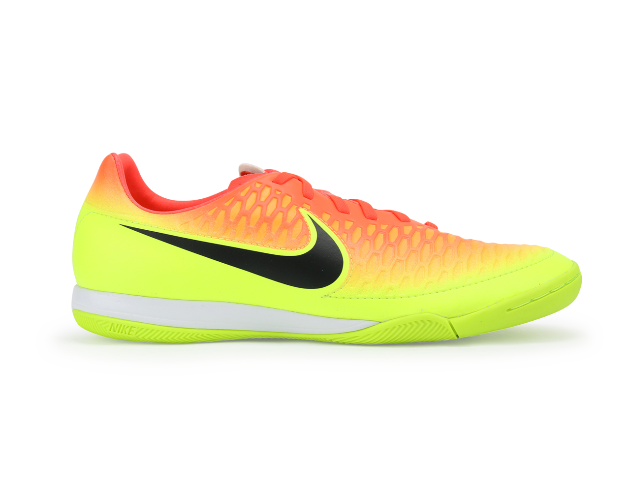 Nike Men's Magista Onda Indoor Soccer Shoes Total Crimson/Black Volt/Bright Citrus、mySite、noshort