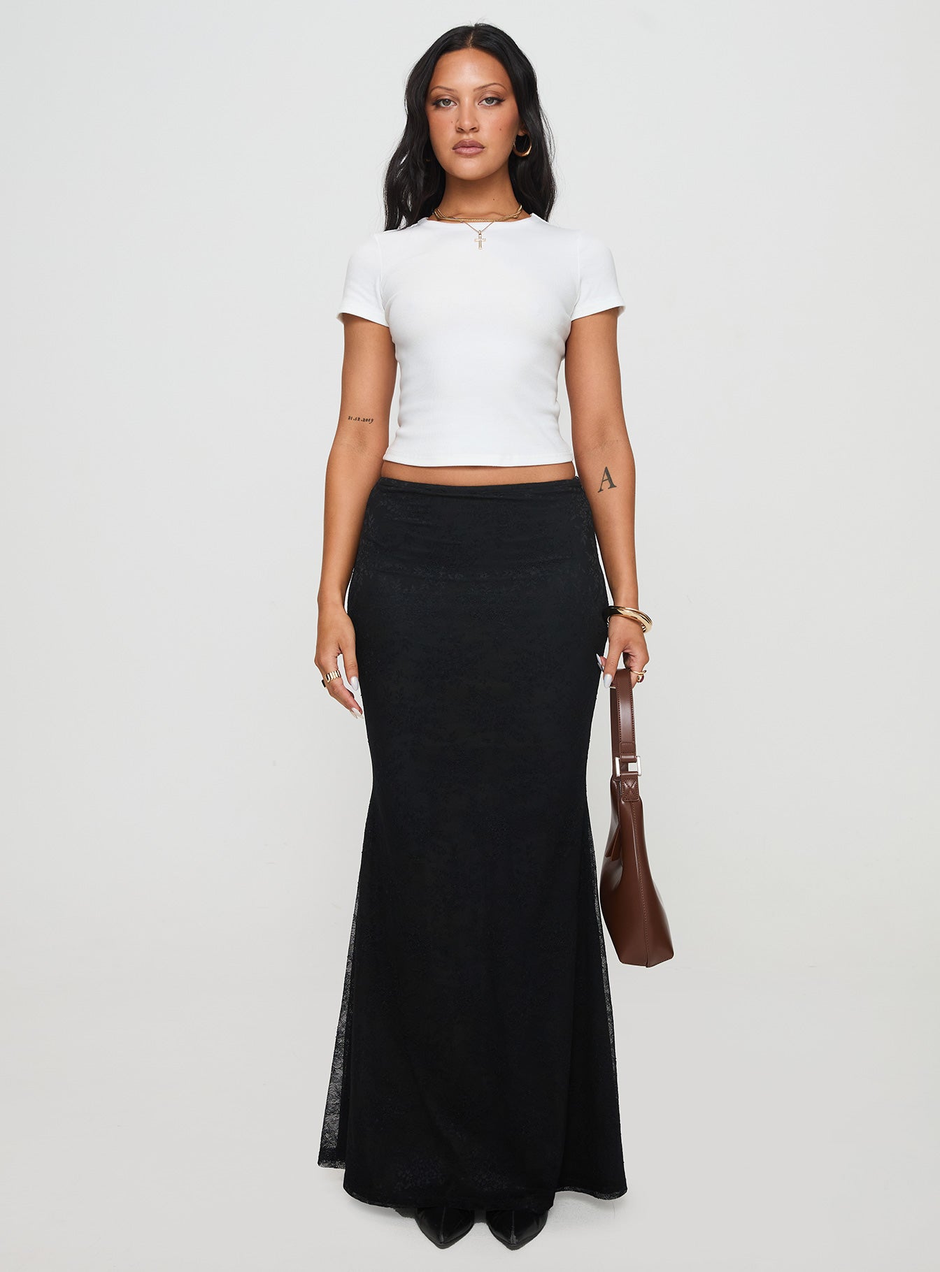 Baseline Scoop Rib Tee White、mySite、solidvoid