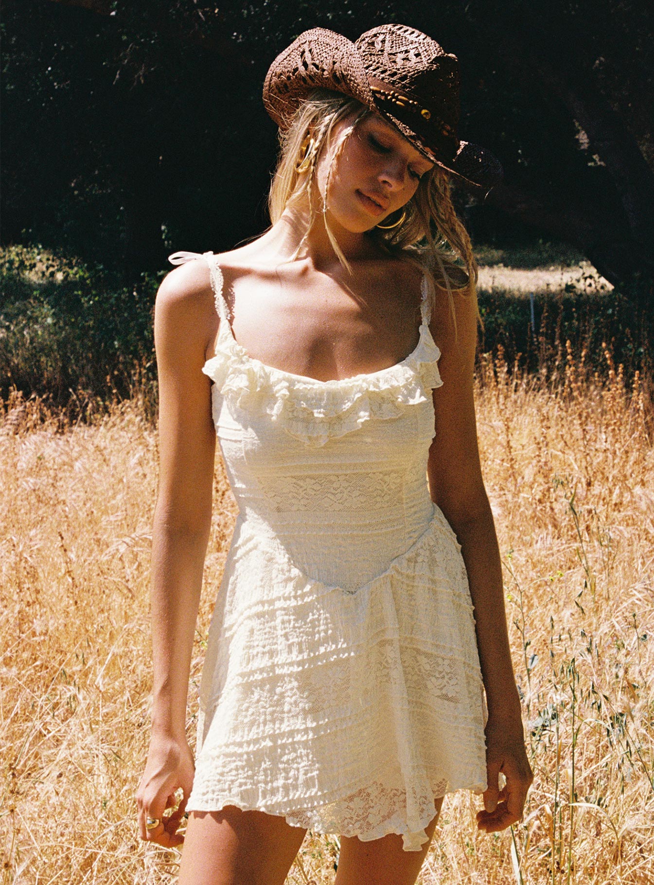 Dwyer Mini Dress Cream、mySite、solidvoid