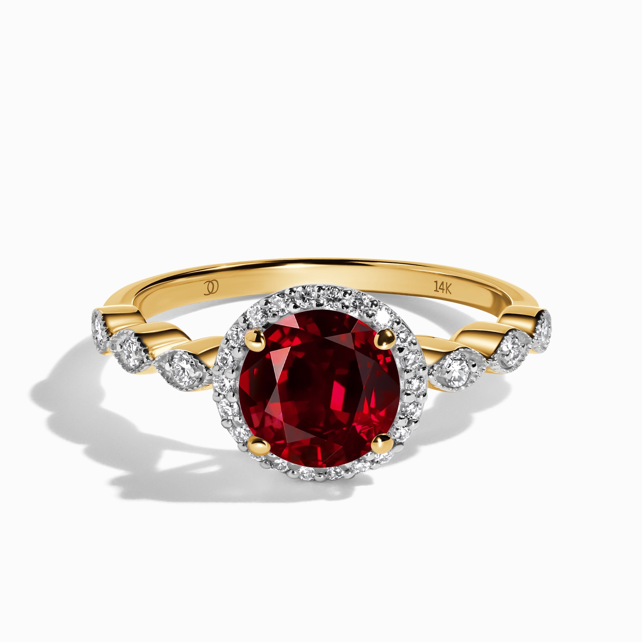Garnet Diamond Ring - Soulmate、mySite、hinf8tx79