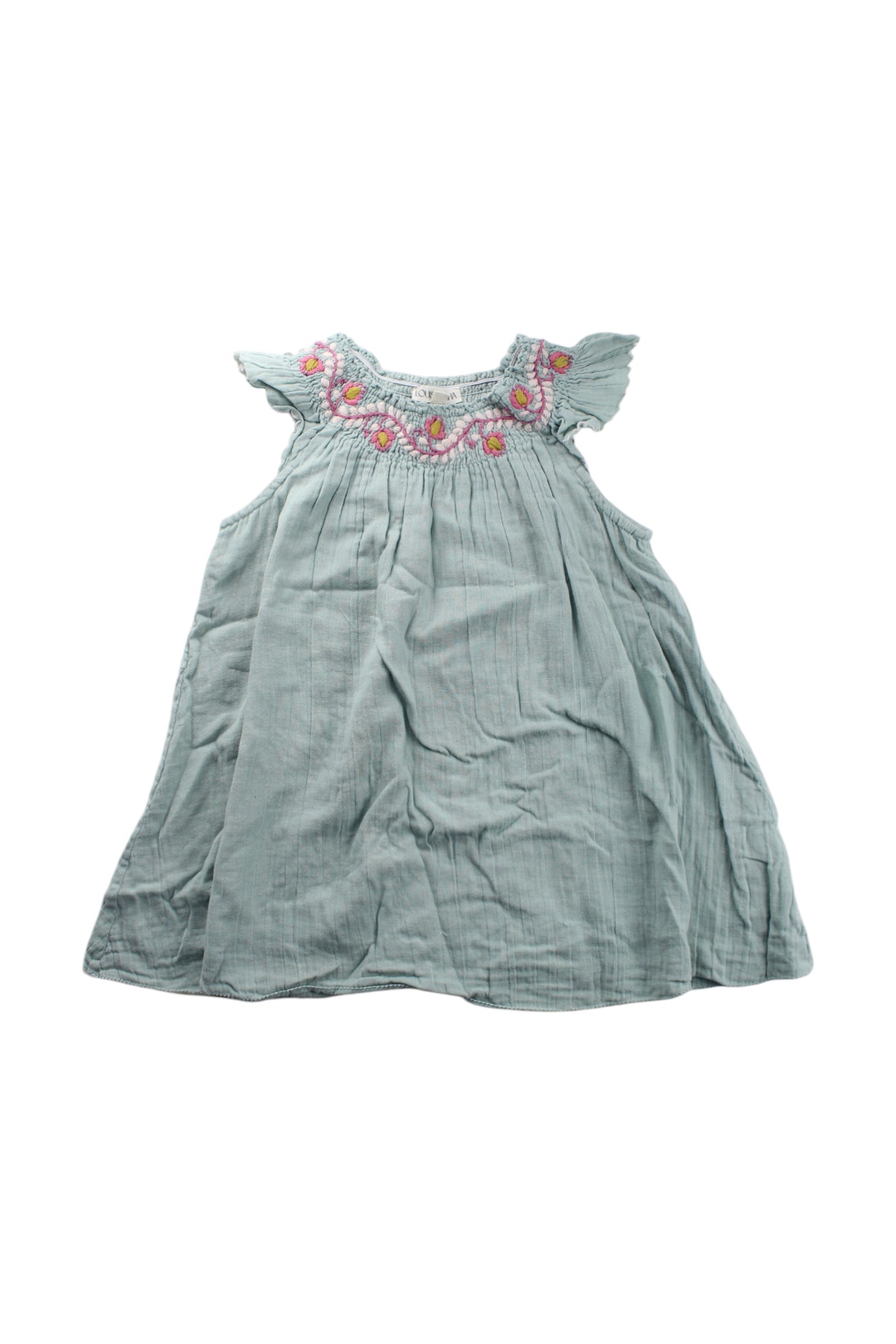 Louise Misha Embroidered Sleeveless Dress 4T、mySite、g9winljtr