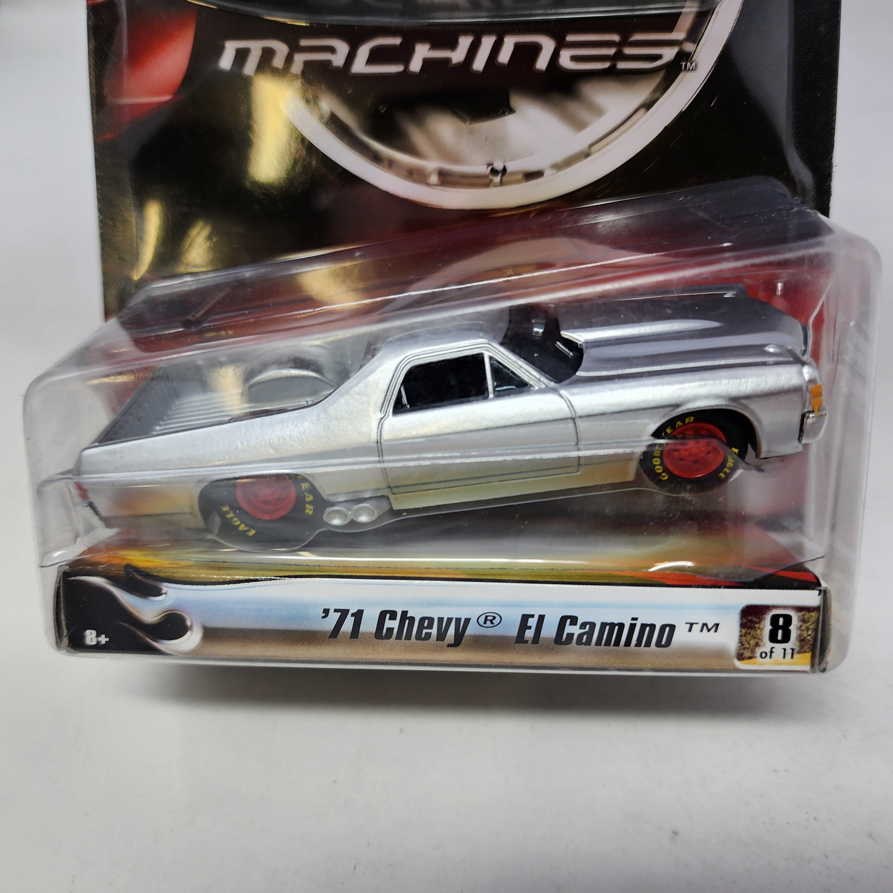 '71 Chevy El Camino * Silver * Hot Wheels G Machines * 1:50 Scale、mySite、hgirdovlk