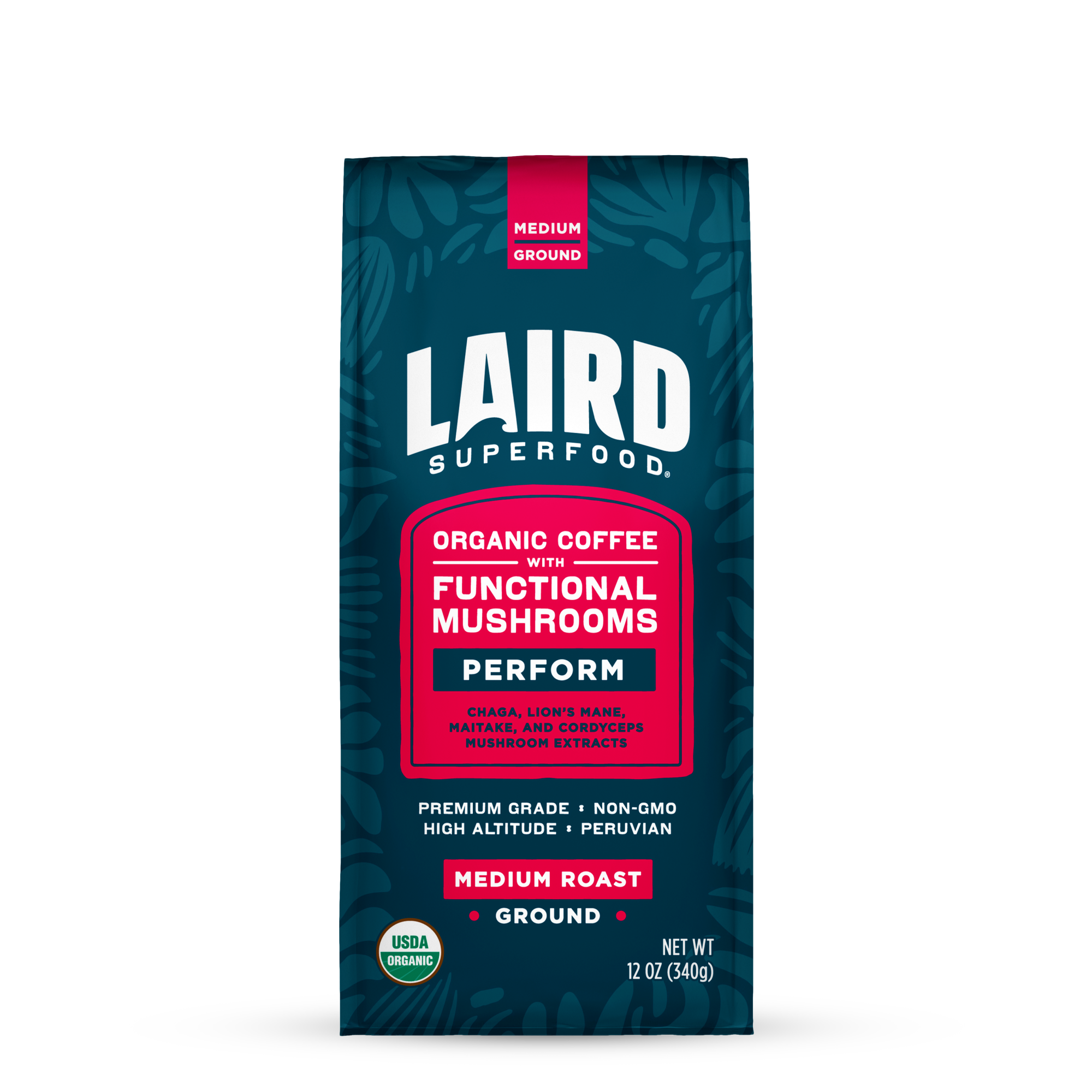 Organic PERFORM Functional Mushroom Coffee - Medium Roast Ground、mySite、gigharbornorthrealestate