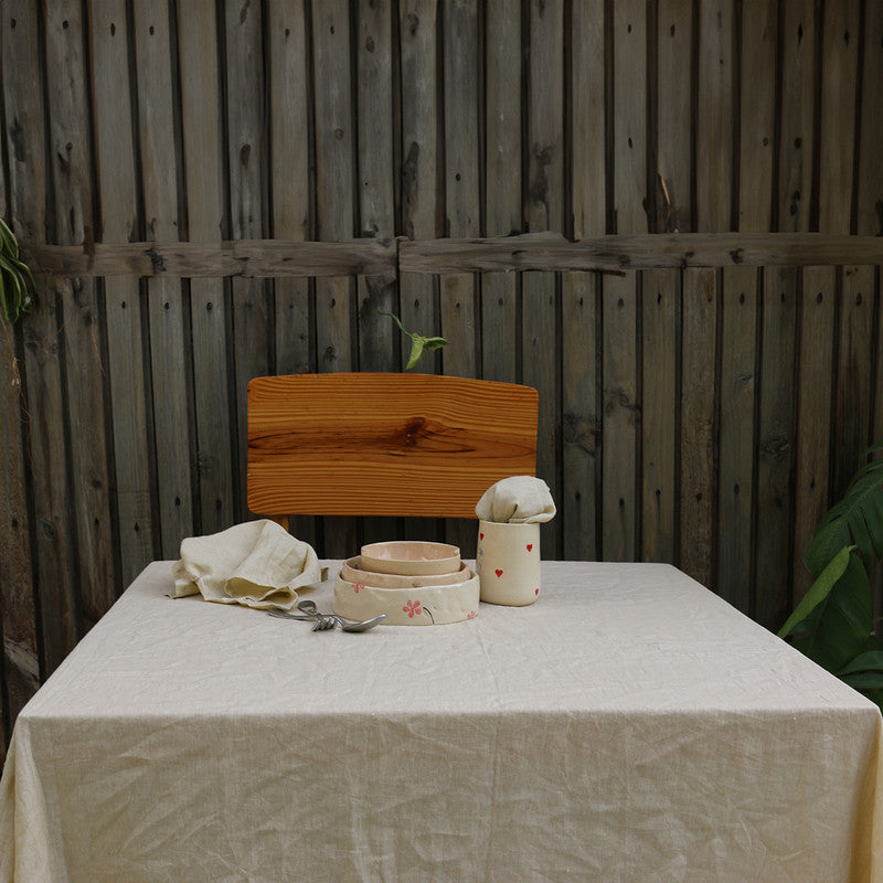 Pure Linen Table Napkins | Set of 4 | Beige、mySite、camillekostekn