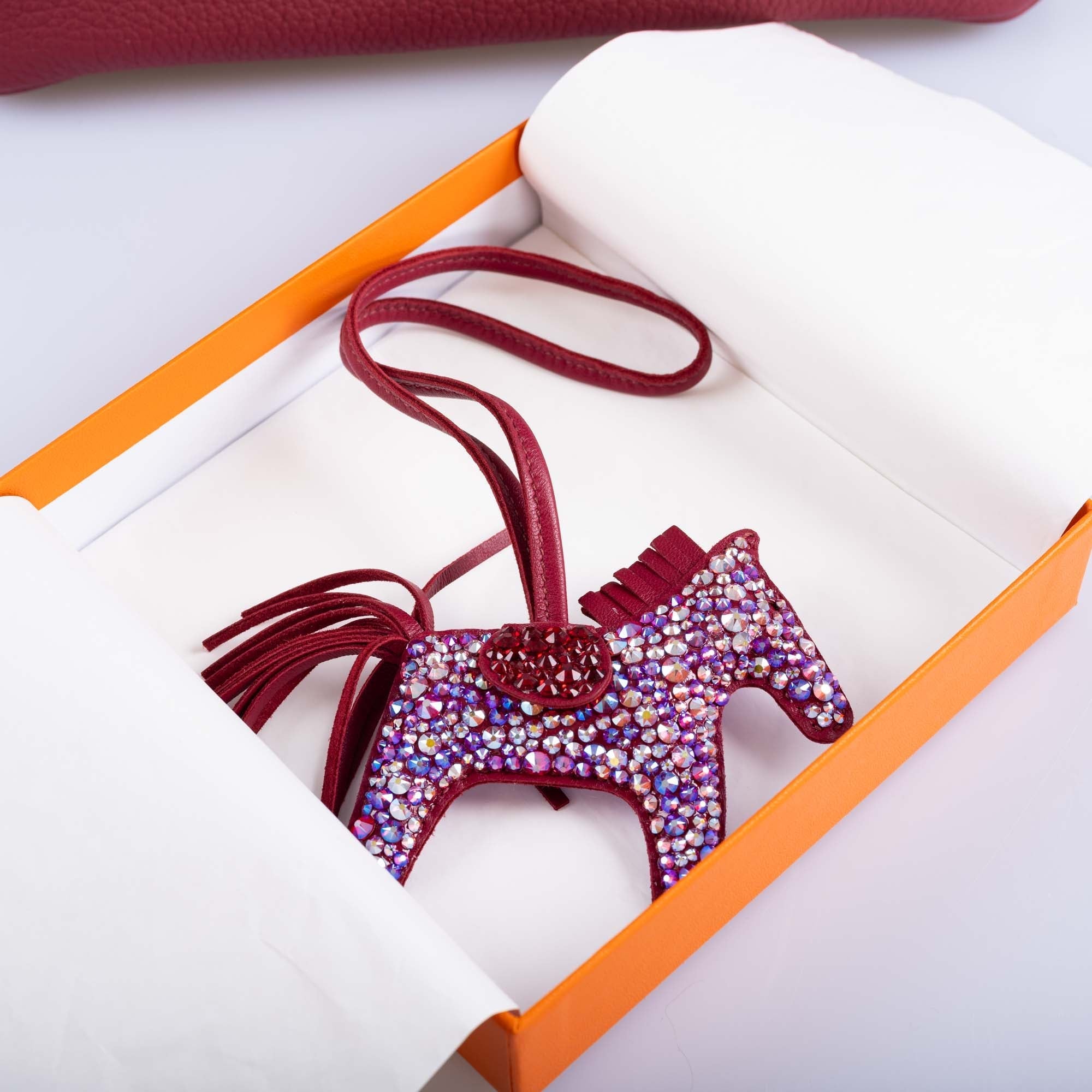 Hermès Rodeo Rubis Bag Charm Custom Swarovski PM、mySite、garminoutage.com