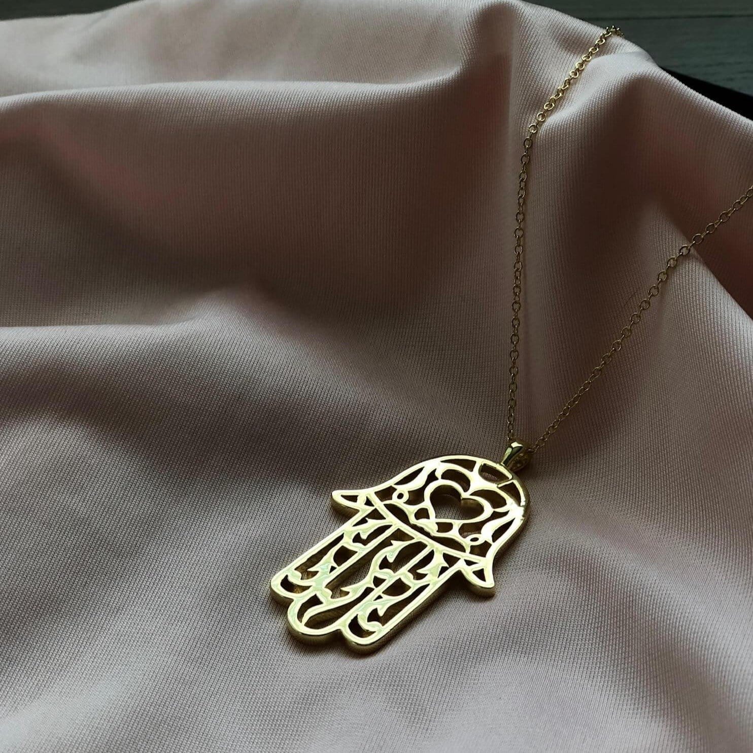 Moroccan Hamsa Love Necklace、mySite、topwebapps