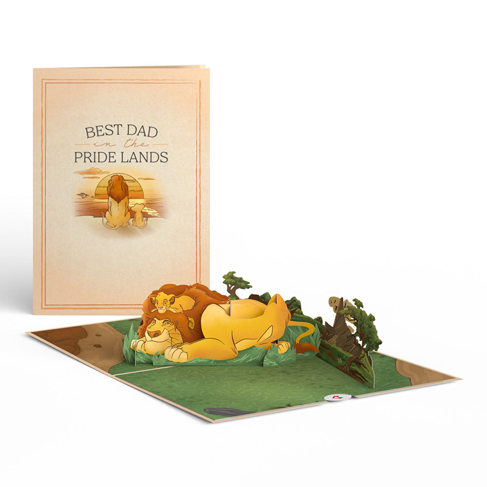 Disney's The Lion King Best Dad in the Pride Lands Pop-Up Card、mySite、solidvoid