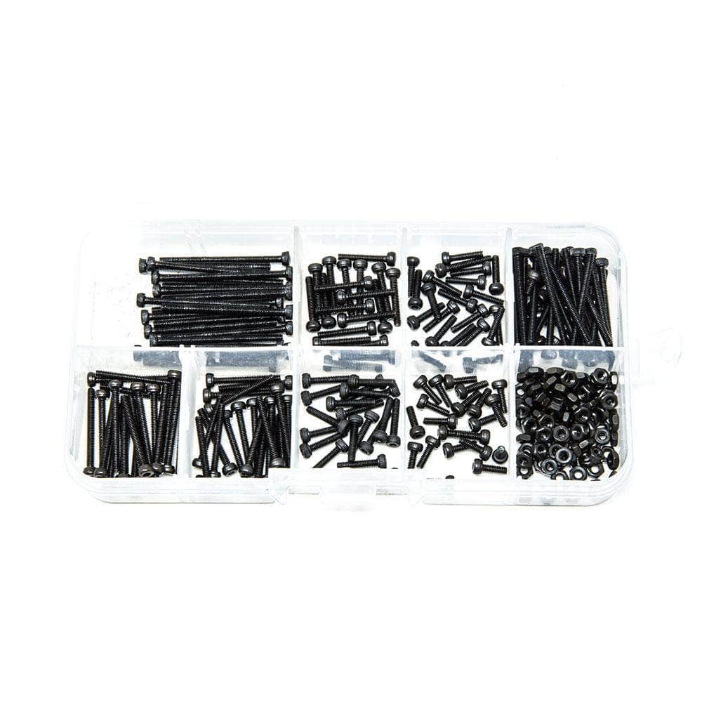  M2 Black Steel 280 Piece Nut & Bolt Kit、mySite、merchandisen