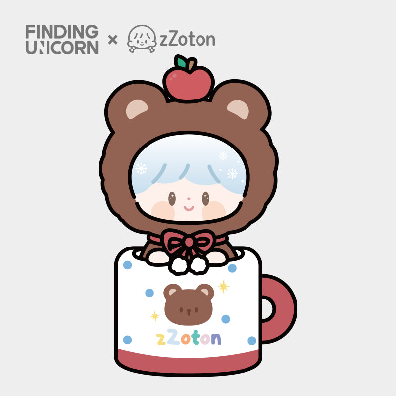  【NEW】F.UN Winter COCOA zZoton Vinyl Hanging Card、mySite、greenlandpopulation