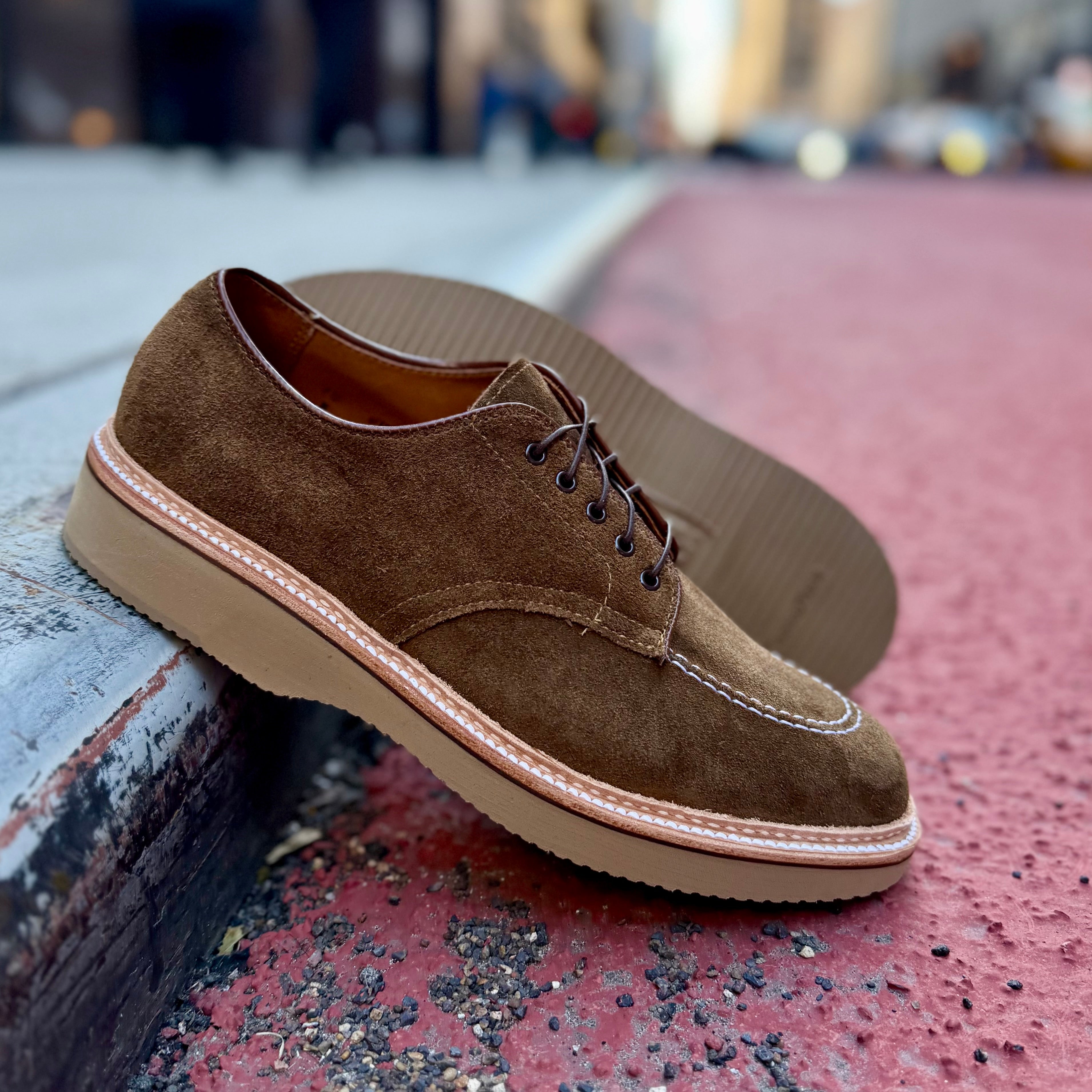  M7601Y - Snuff Suede Indy Shoe with Wedge、mySite、preschool7hills