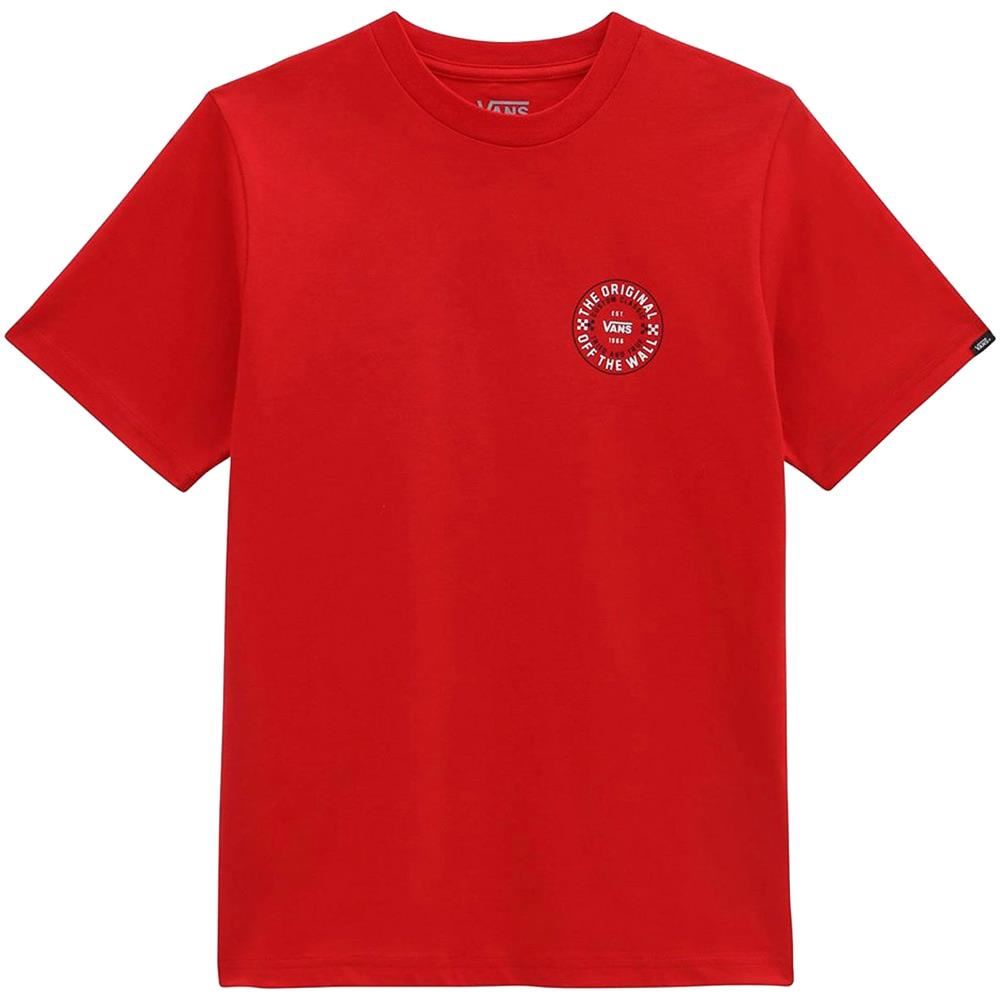  Vans Custom Classic T-Shirt - True Red、mySite、merchandisen