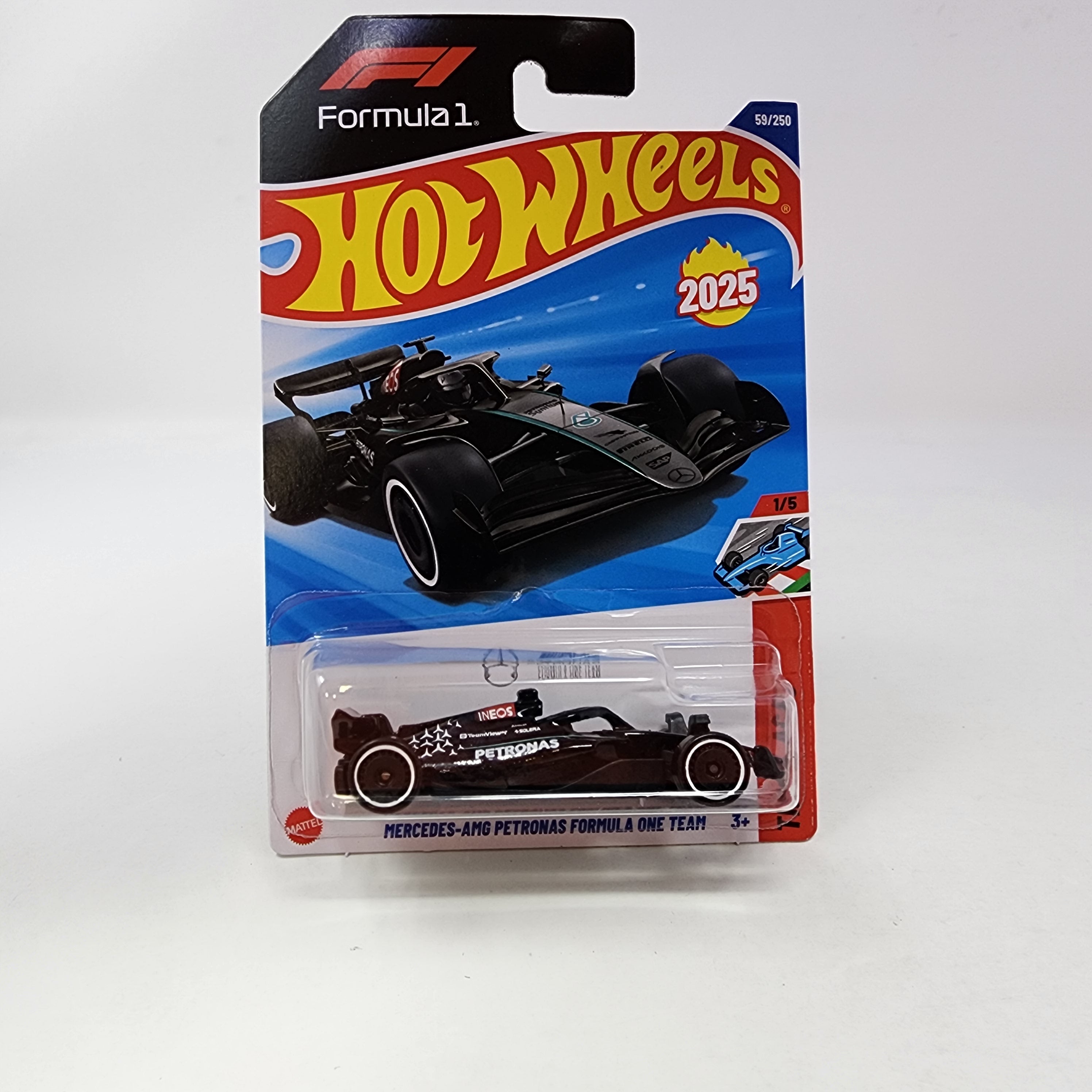 Mercedes-AMG Petronas Formula One Team #59 * 2025 Hot Wheels NEW! K Case、mySite、hgirdovlk
