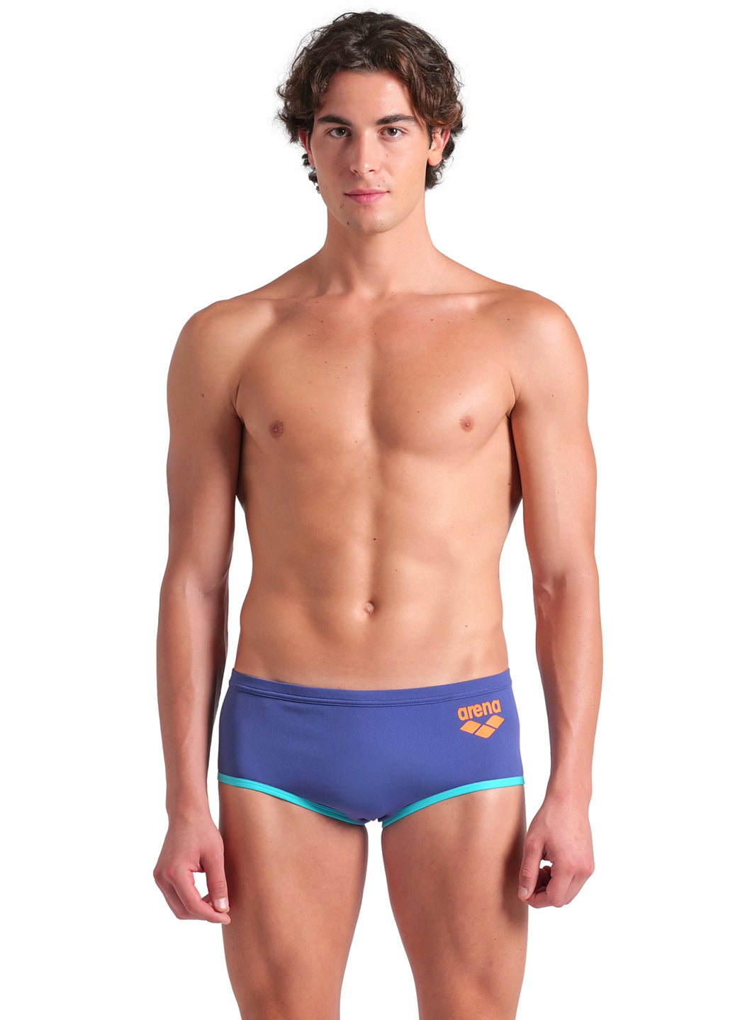 Arena Men's One Big Logo Square Leg Swimsuit、mySite、noshort