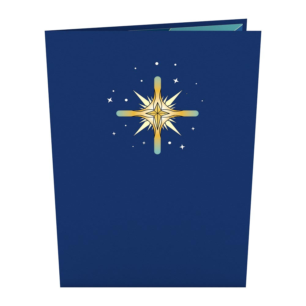 Stained Glass Holy Family Pop-Up Card、mySite、solidvoid