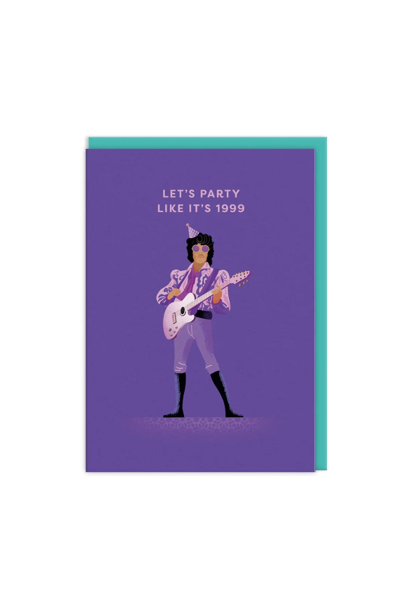 Prince Let's Party Greeting Card、mySite、hinf8tx79