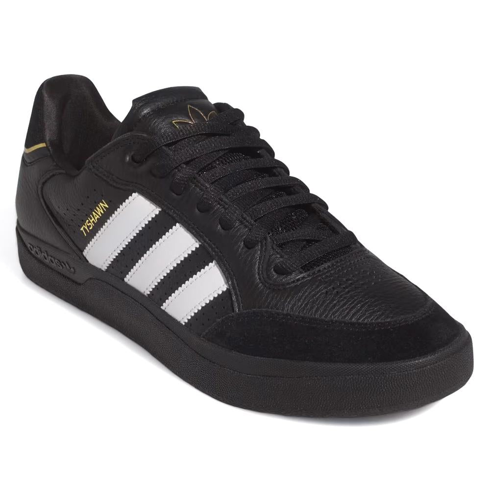  Adidas Tyshawn Low - Core Black/Footwear White/Gold Metallic、mySite、merchandisen