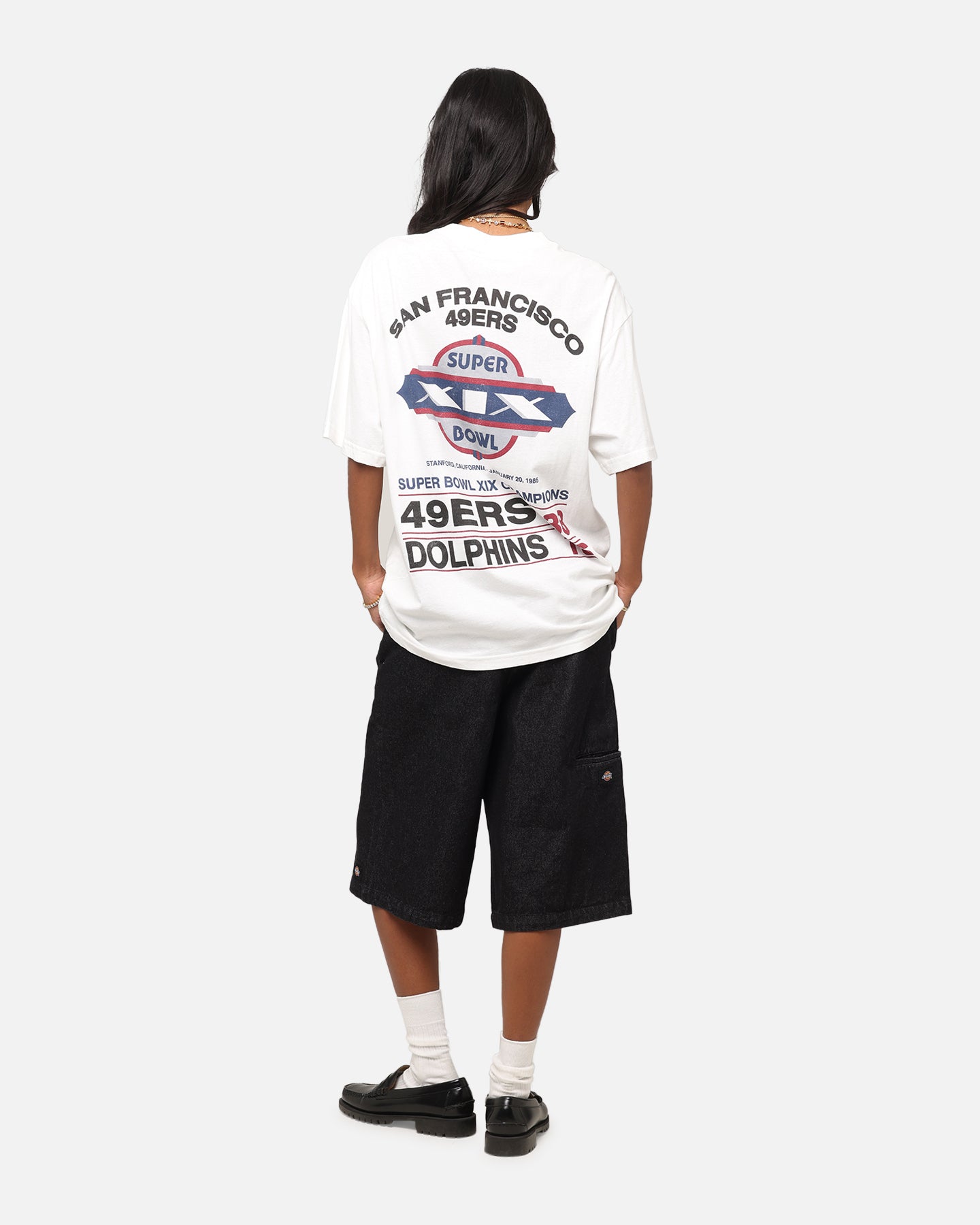 Mitchell & Ness Super Bowl XIX Match Up T-Shirt Vintage White、mySite、zt4zffjzw