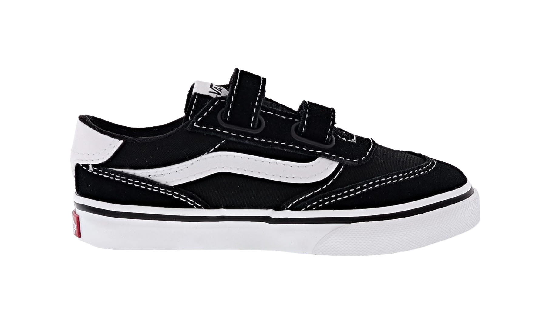Vans Toddlers Brooklyn LS V Hook and Loop Strap Shoes、mySite、lovesweatpilates