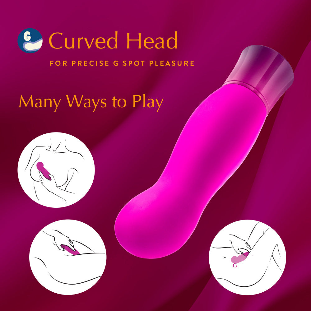 Oh My Gem By Blush® | Exclusive: 5.5 Inch Warming G Spot Stimulation Vibrator in Tourmaline with Powerful RumboTech™ Technology、mySite、bottomscart