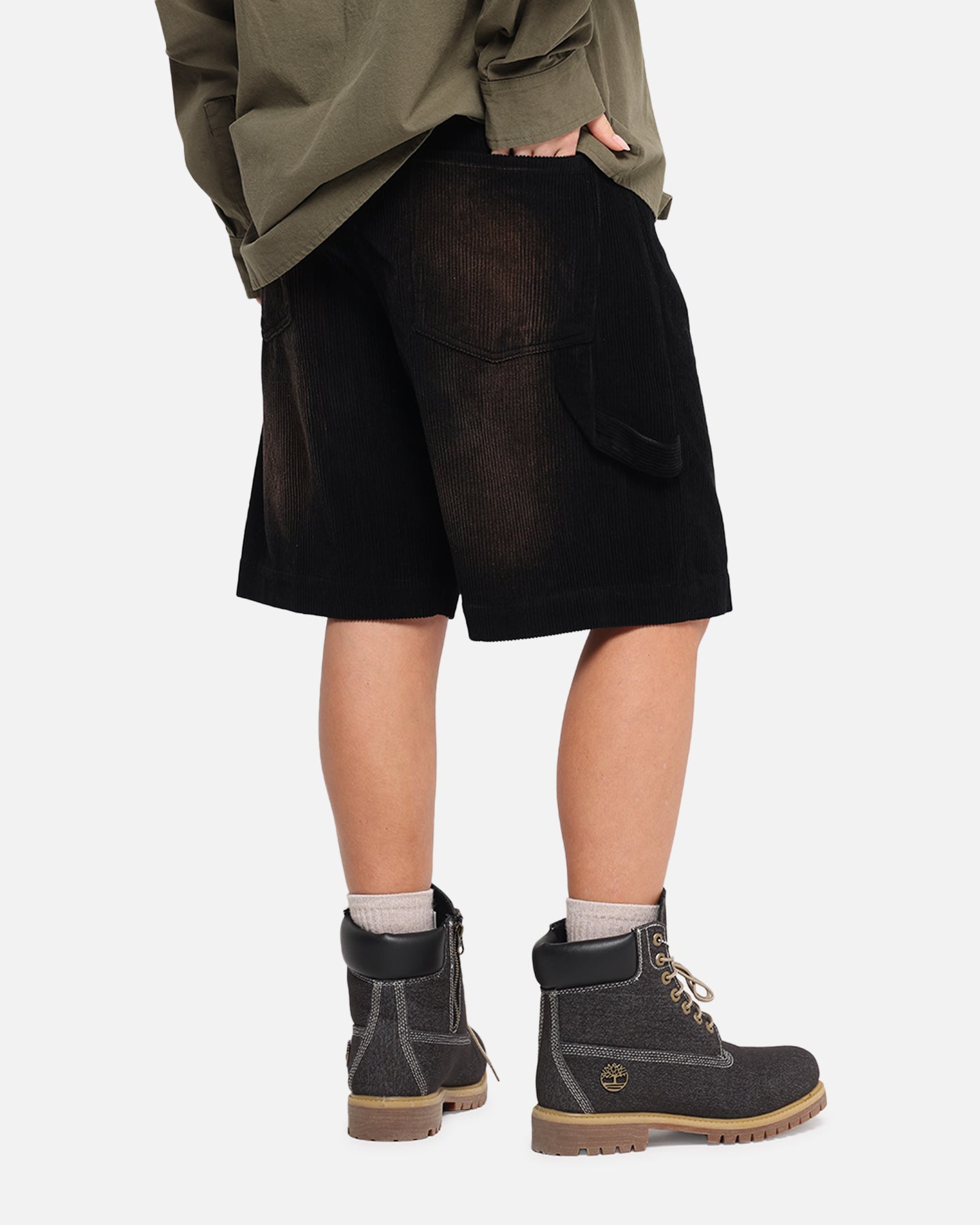 XXIII Corduroy Wash Jorts Black、mySite、zt4zffjzw